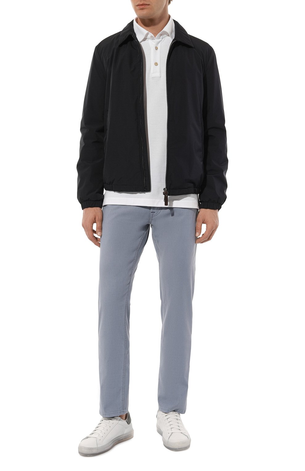 Хлопковое поло KITON, арт. UMCP0SH08801, фото 2