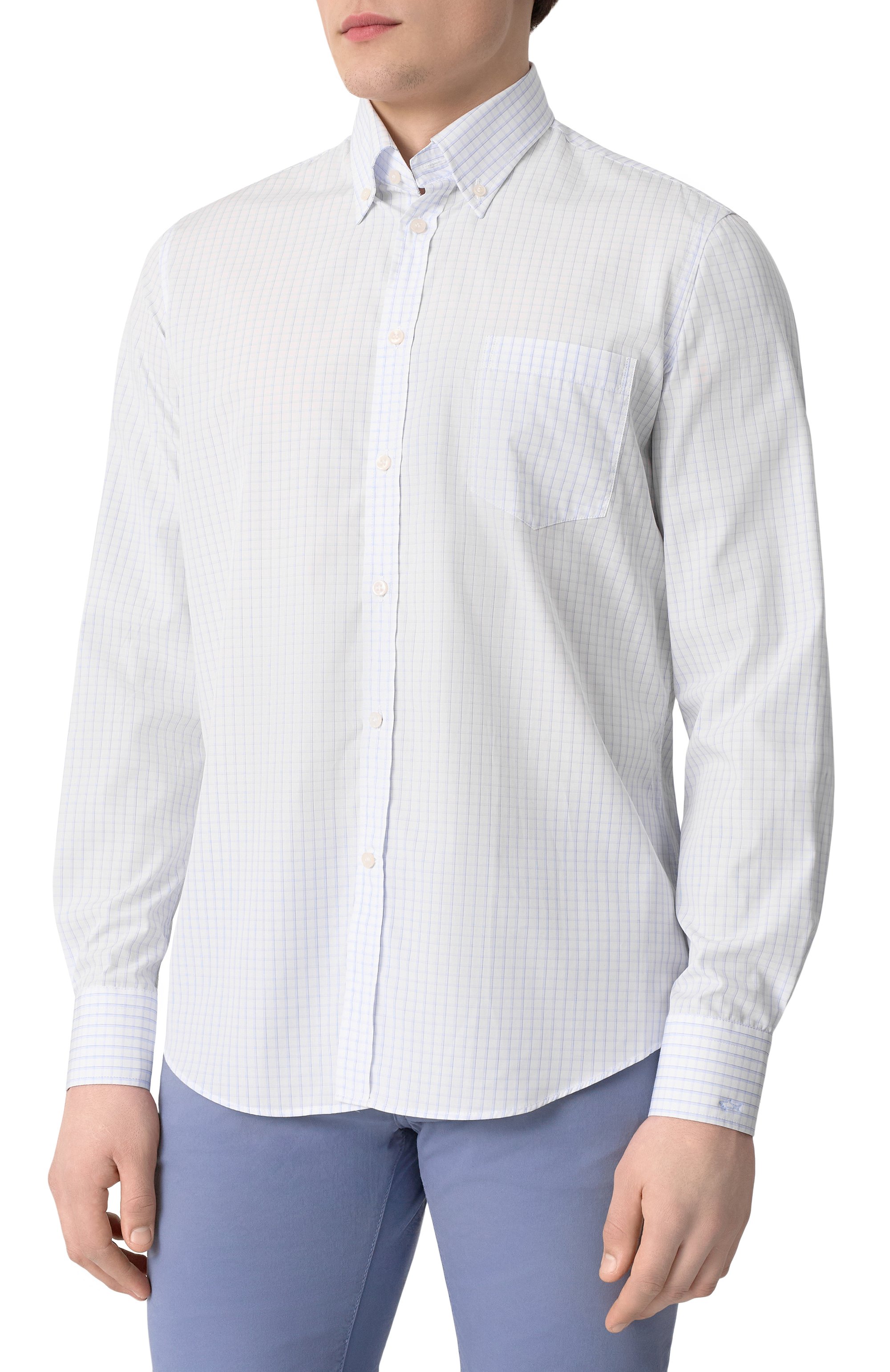 Хлопковая рубашка PAUL&SHARK, арт. 25413018, фото 3