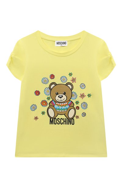 Хлопковая футболка MOSCHINO, арт. HDM04T/LBA00/4-8, фото 1