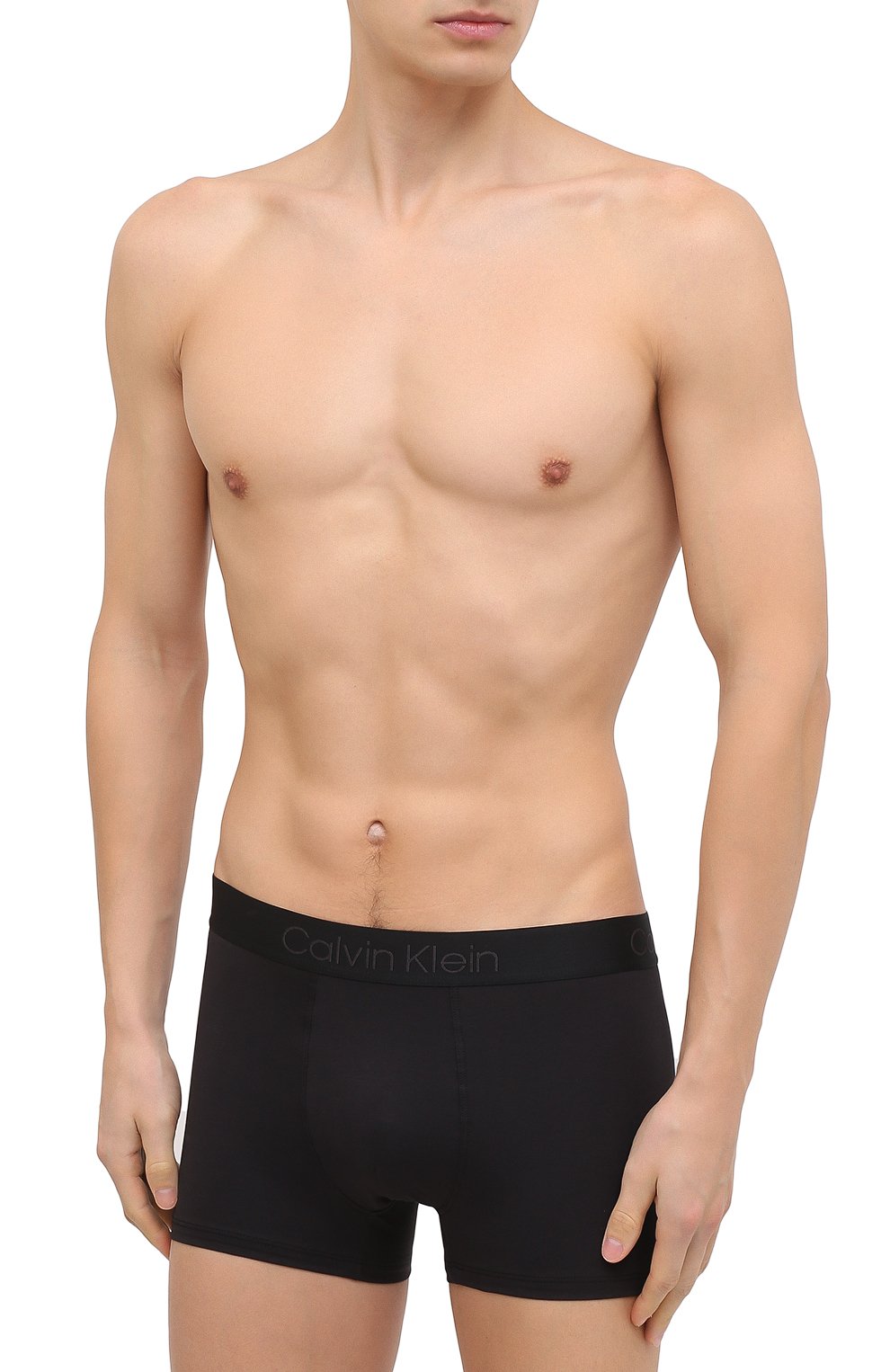 Хлопковые боксеры CALVIN KLEIN черного цвета по цене 4995 руб., арт. NB1932A, фото 2 Хлопковые боксеры CALVIN KLEIN, арт. NB1932A, фото 2