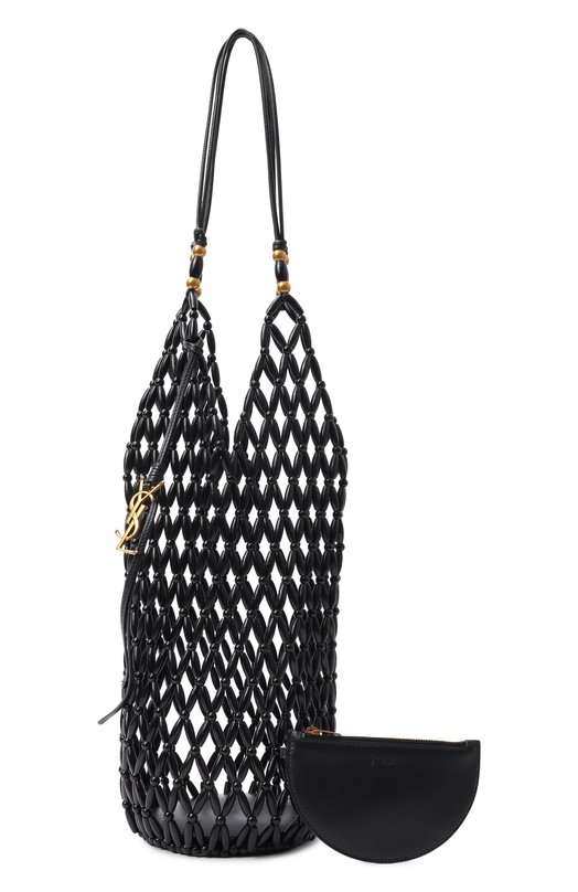 Сумка Supple Bucket Saint Laurent 821911/KAAA4 Чёрный  821911/KAAA4 Фото 7