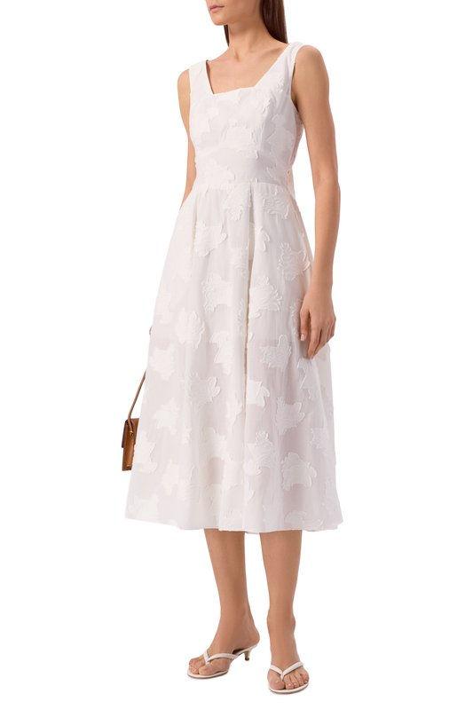 Хлопковое платье Freeage WS26.DR190.1010.101 Белый  WS26.DR190.1010.101 Фото 2