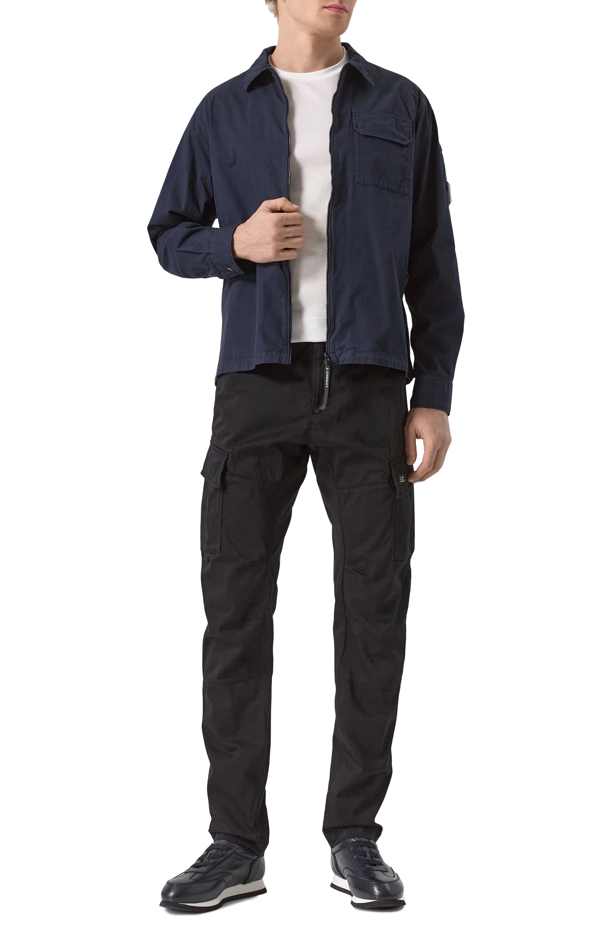 Хлопковые брюки-карго C.P. COMPANY, арт. 18CMPA117A005694G, фото 2