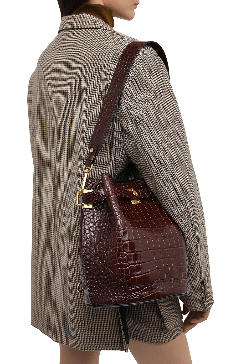 Сумка b-belted 27 BALMAIN, арт. UN0S569/LVCW, фото 5