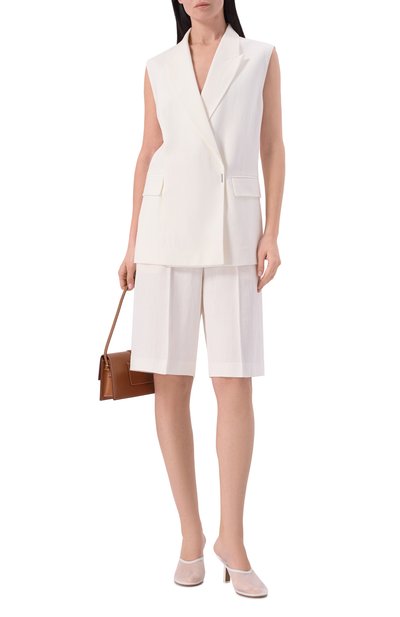 Шорты изо льна и вискозы BOSS, арт. 50557429, фото 2