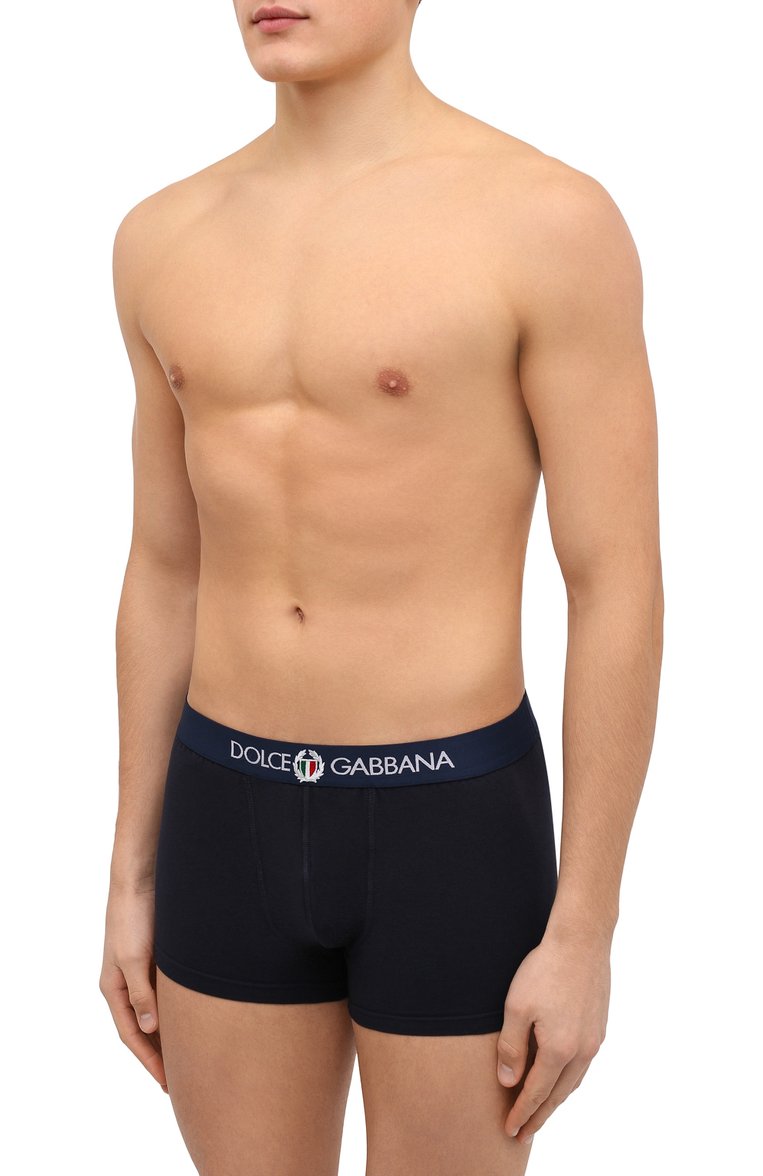 Хлопковые боксеры DOLCE & GABBANA, арт. M4C03J/FUECG, фото 2