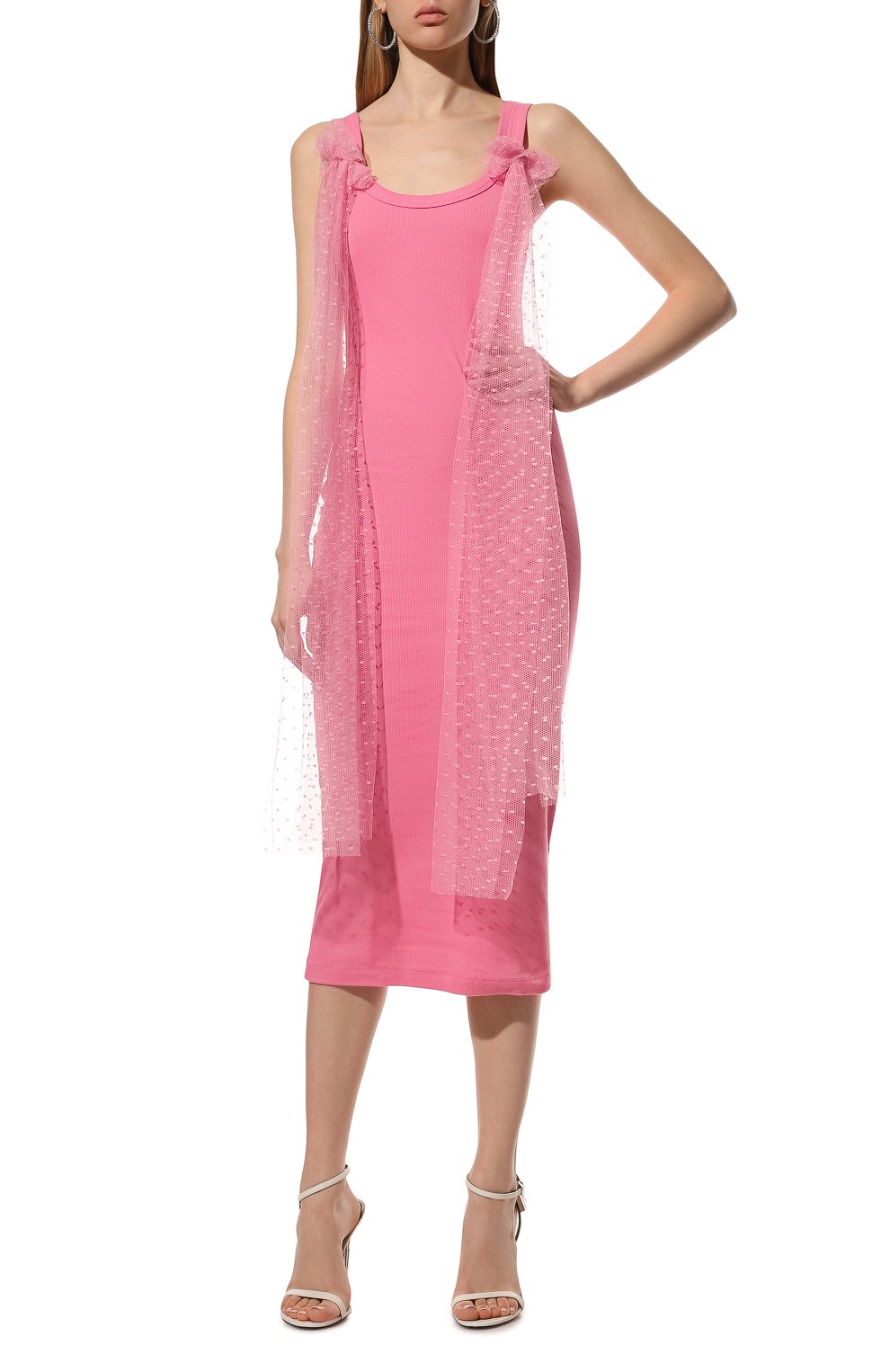 Хлопковое платье REDVALENTINO, арт. XR0MJ09F/6H3, фото 2