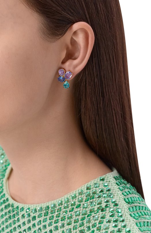 Серьги Gema Swarovski 5737450 Разноцветный  5737450 Фото 2
