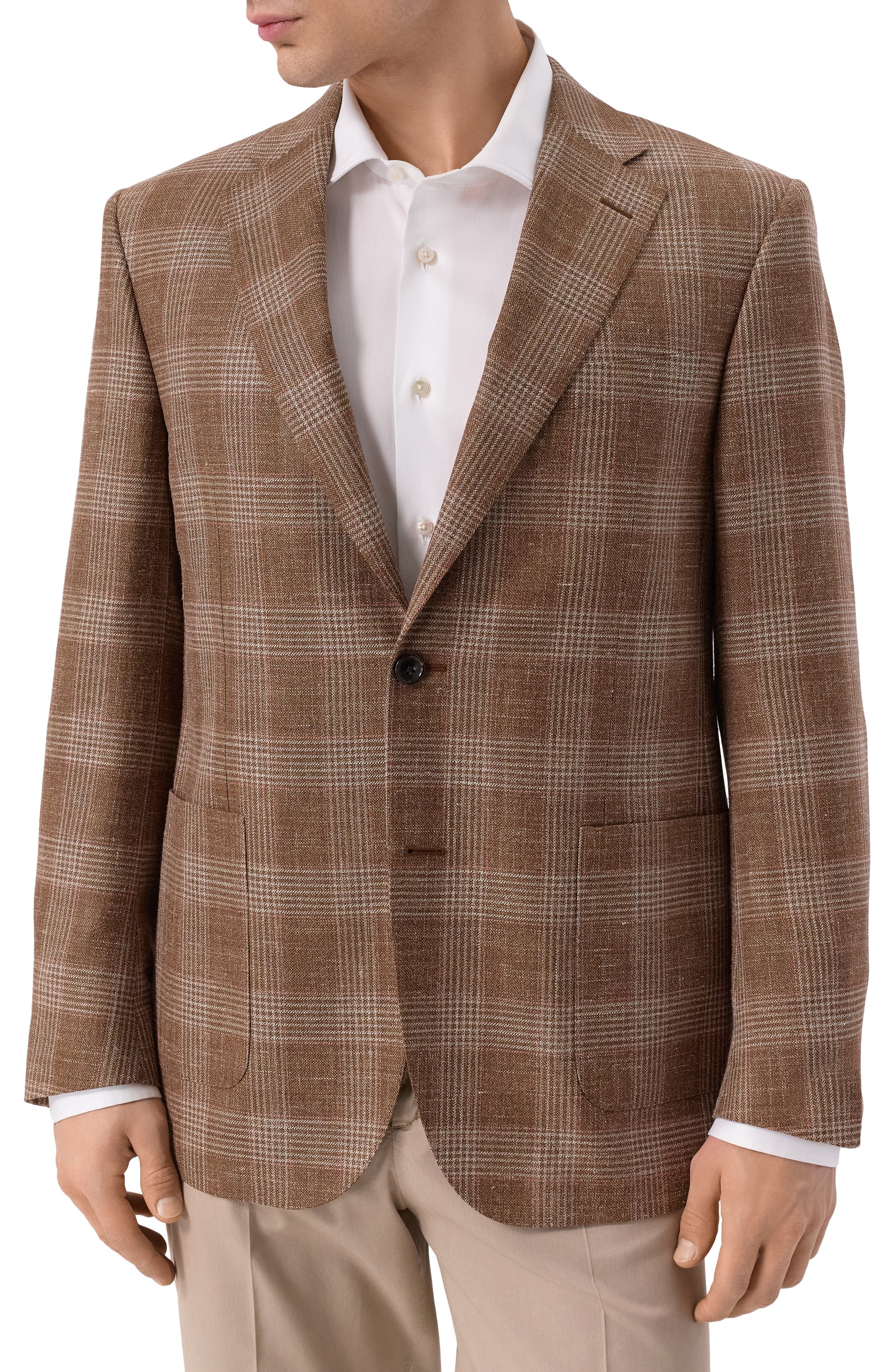 Пиджак из шерсти и шелка CORNELIANI, арт. 256018-2516208, фото 5