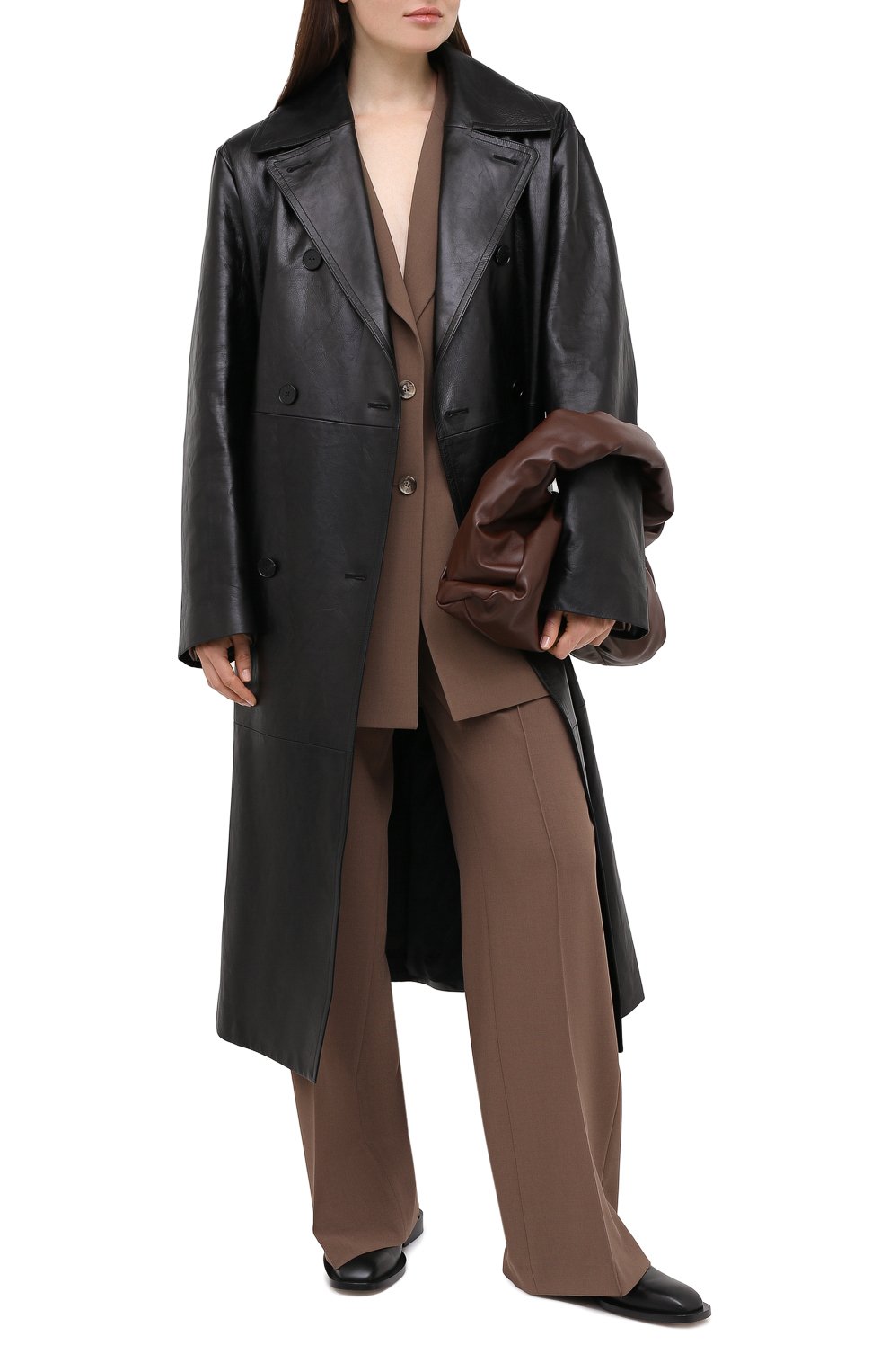 Кожаный тренч JIL SANDER, арт. JSPR651072-WRL00001, фото 2