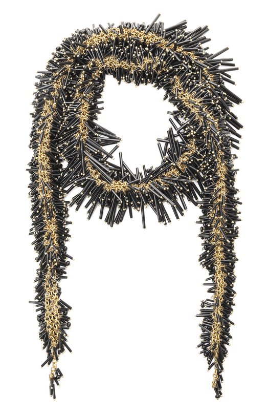 Колье Dries Van Noten 242-018233-052/G0LD Чёрный 242-018233-052/G0LD