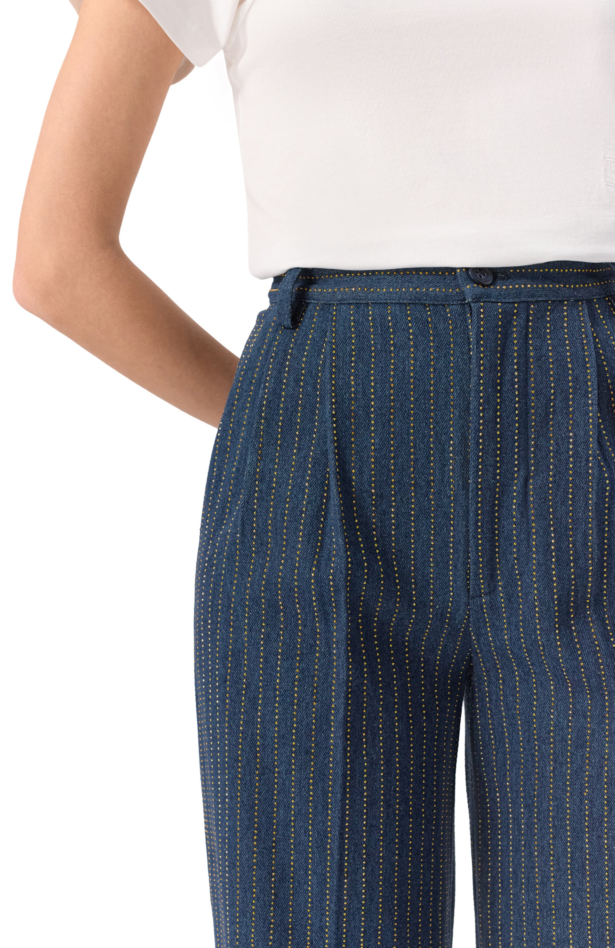 Хлопковые брюки FORTE DEI MARMI COUTURE, арт. 25SF5001, фото 5