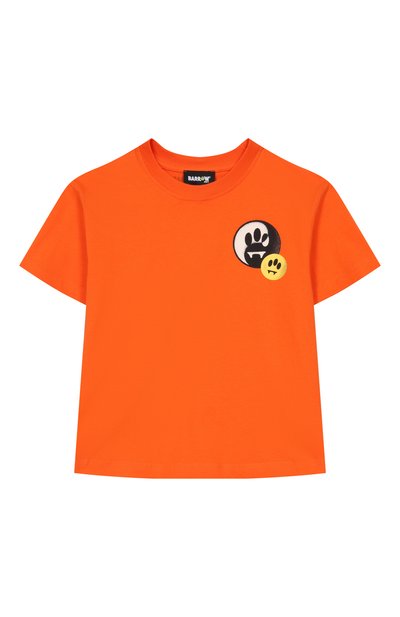 Хлопковая футболка BARROW, арт. S6BKJUTH060