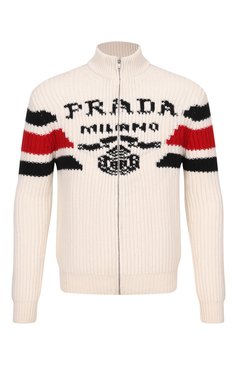 Кашемировый кардиган PRADA, арт. UMG123-10O9-F0009, фото 1