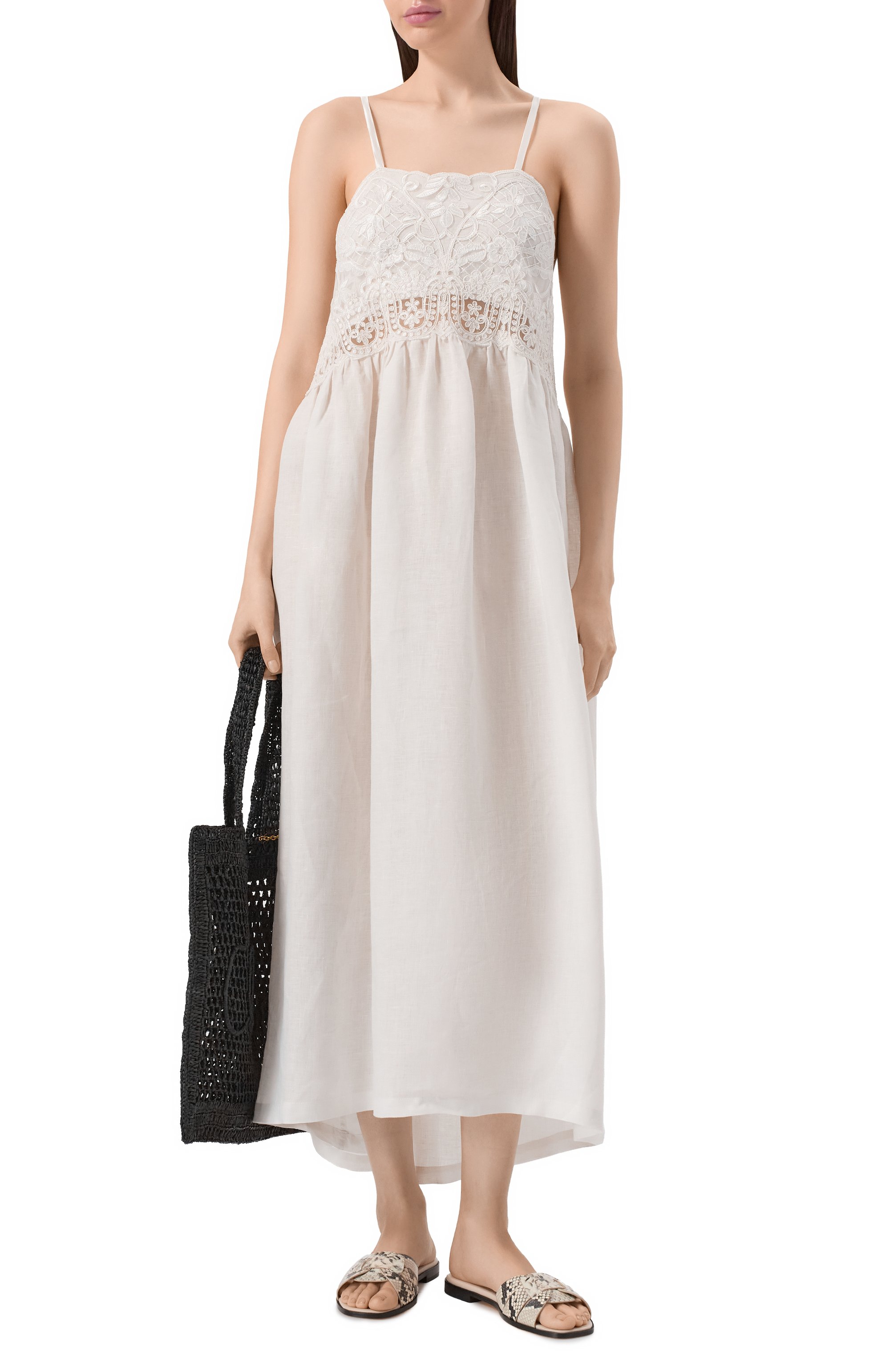 Платье изо льна и вискозы MAURIZIO, арт. W06170781, фото 2