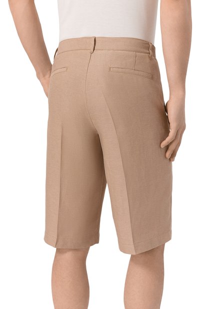 Шорты изо льна и шелка MVST, арт. M26.CSM.T408/TXAVI, фото 4