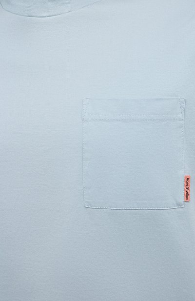 Хлопковая футболка ACNE STUDIOS, арт. BL0214, фото 5