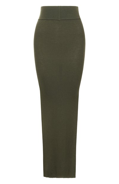 Женская шерстяная юбка RICK OWENS, арт. RP02E4619/RIBM