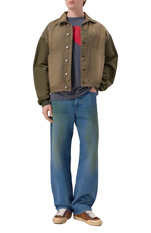 Хлопковая футболка Magliano MGSS26TT07012 Серый  MGSS26TT07012 Фото 2