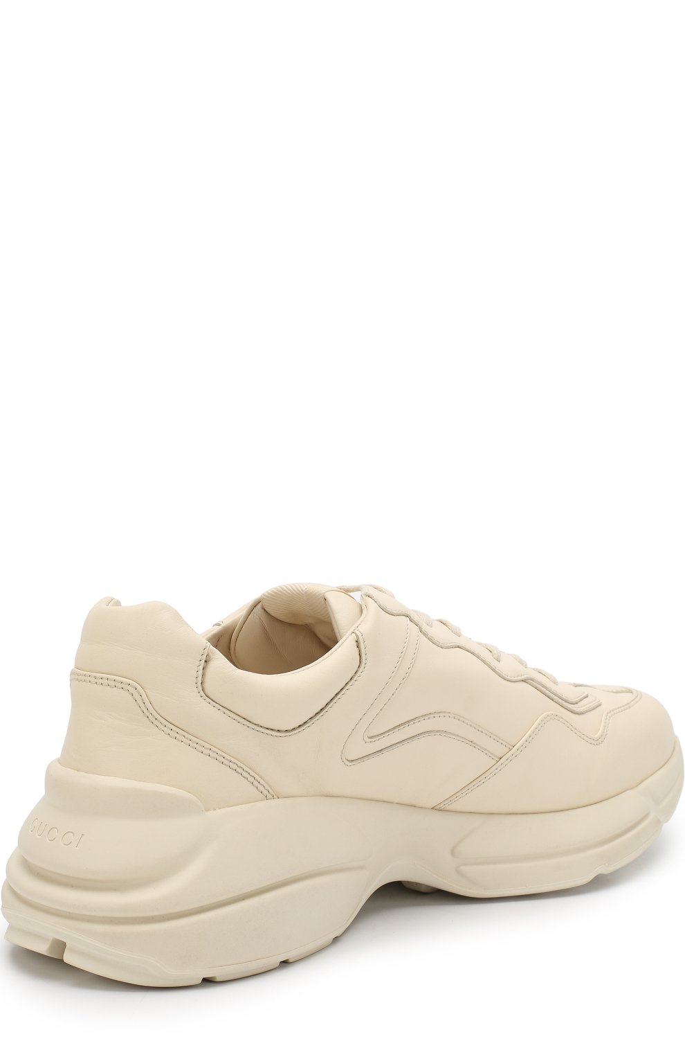 Кожаные кроссовки rhyton на шнуровке GUCCI, арт. 500877/DRW00, фото 4