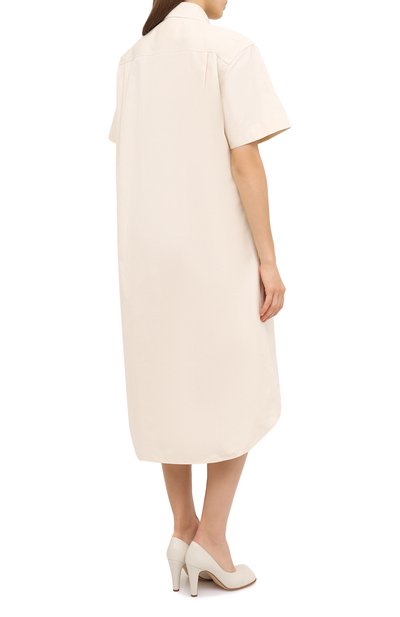 Хлопковое платье JIL SANDER, арт. JSCR501505-WR244200, фото 4
