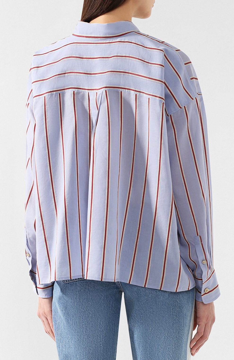 Рубашка в полоску ISABEL MARANT ETOILE, арт. CH0331-19P021E/YCA0, фото 4