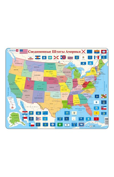 Пазл сша LARSEN, арт. K12, фото 1