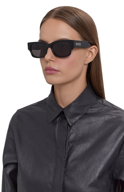 Солнцезащитные очки GUCCI черного цвета по цене 35800 руб., арт. GG1794S 001, фото 3 Солнцезащитные очки GUCCI, арт. GG1794S 001, фото 3