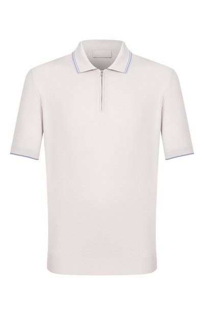 Мужская поло из хлопка и шелка MVST, арт. M26.CSM.K425