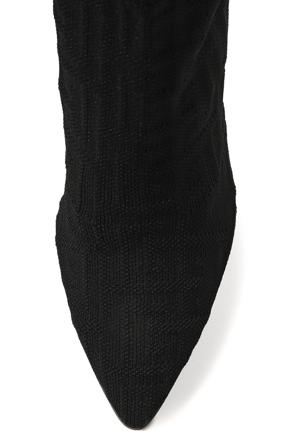 Текстильные ботфорты moneta 95 BALMAIN, арт. AN1TB809TPBK, фото 6