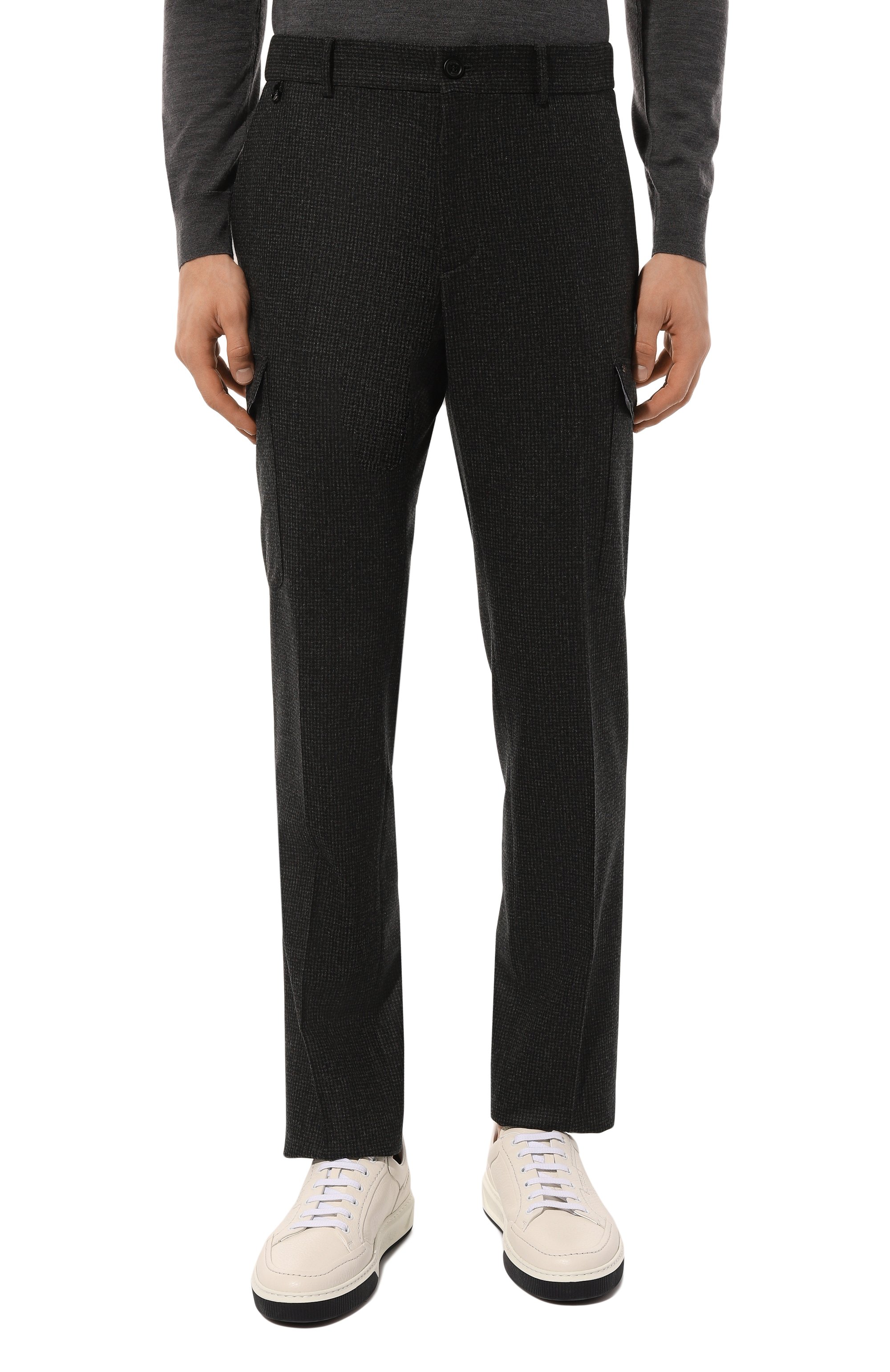 Шерстяные брюки-карго STEFANO RICCI, арт. M1T4300040/W0011R, фото 3