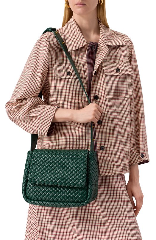 Сумка Cobble Bottega Veneta 766783/V01D Зелёный  766783/V01D Фото 2
