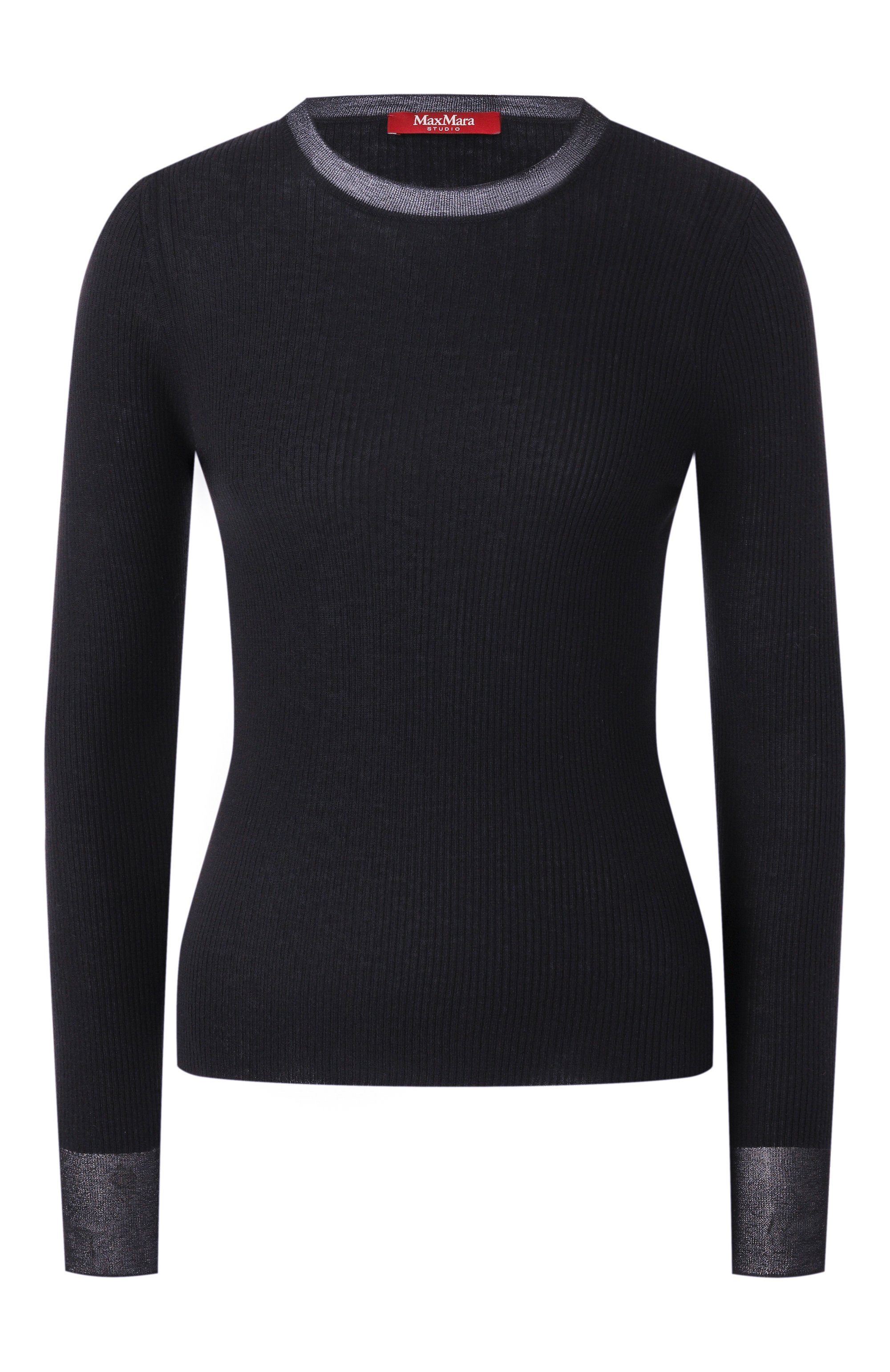 Пуловер из шелка и шерсти MAX MARA STUDIO, арт. GIGANTE, фото 1