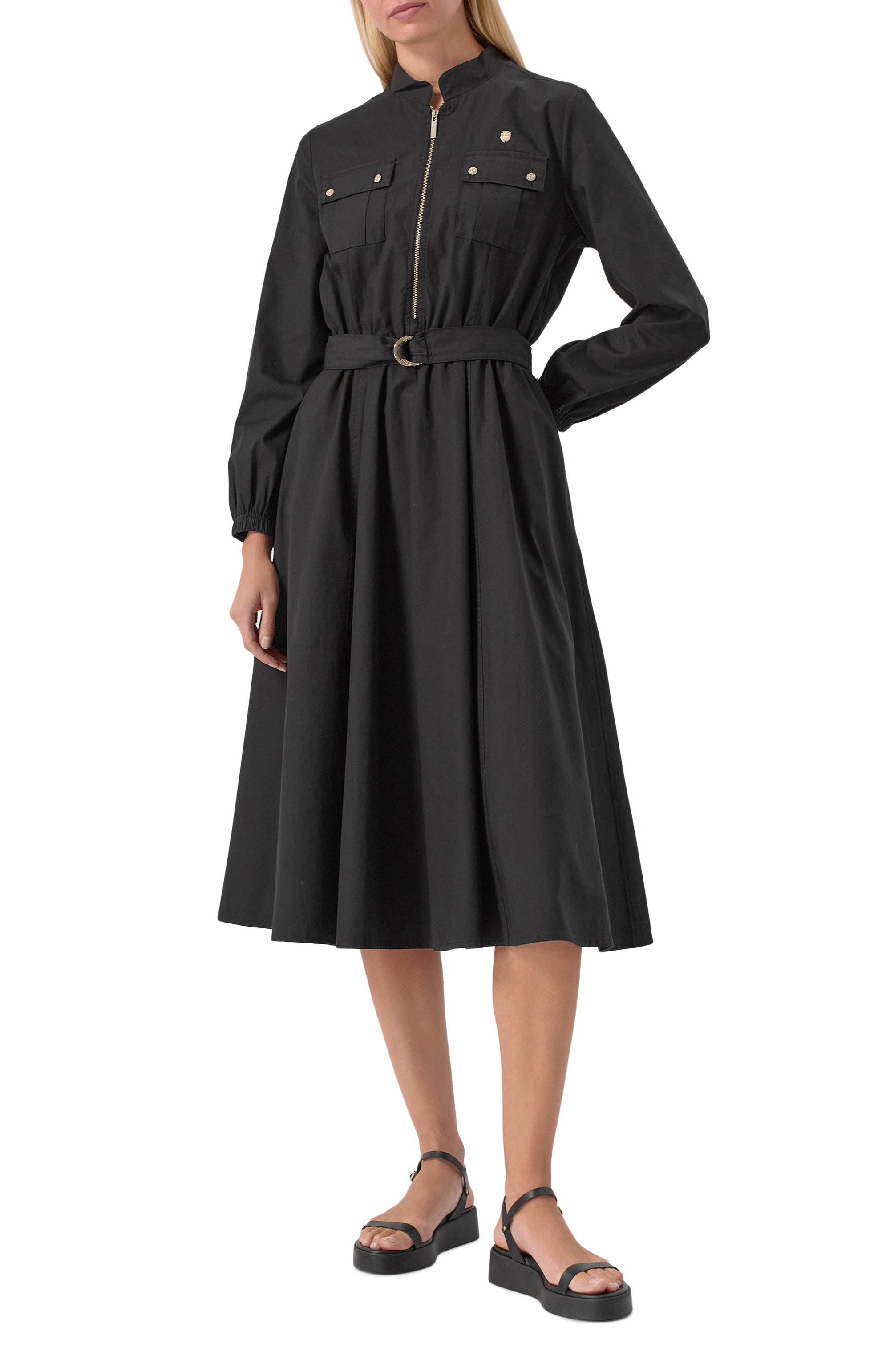 Хлопковое платье AERONAUTICA MILITARE, арт. 251VE103DCT3519, фото 3