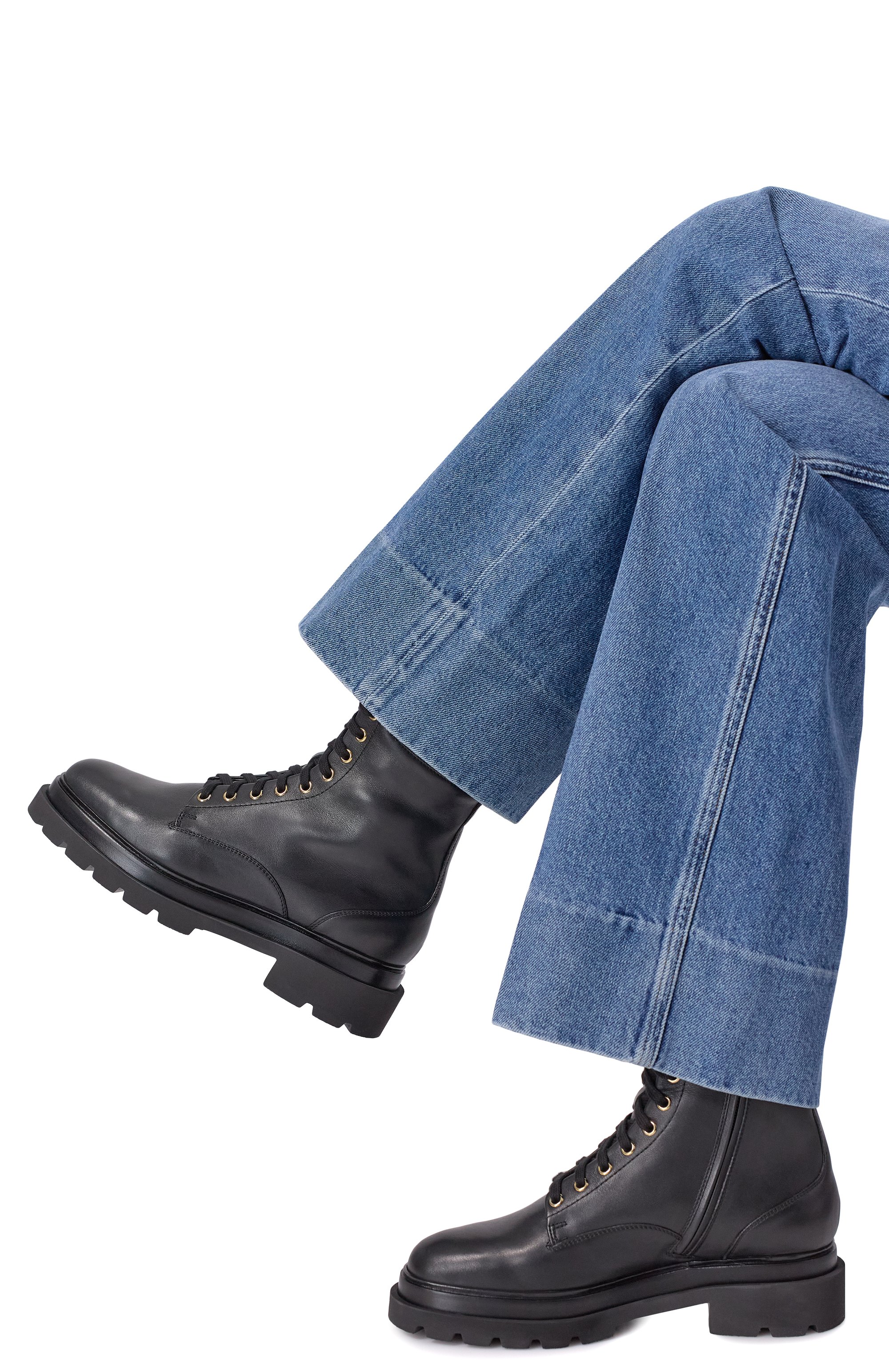 Кожаные ботинки SANTONI, арт. WTEG71924G0MALGA, фото 2