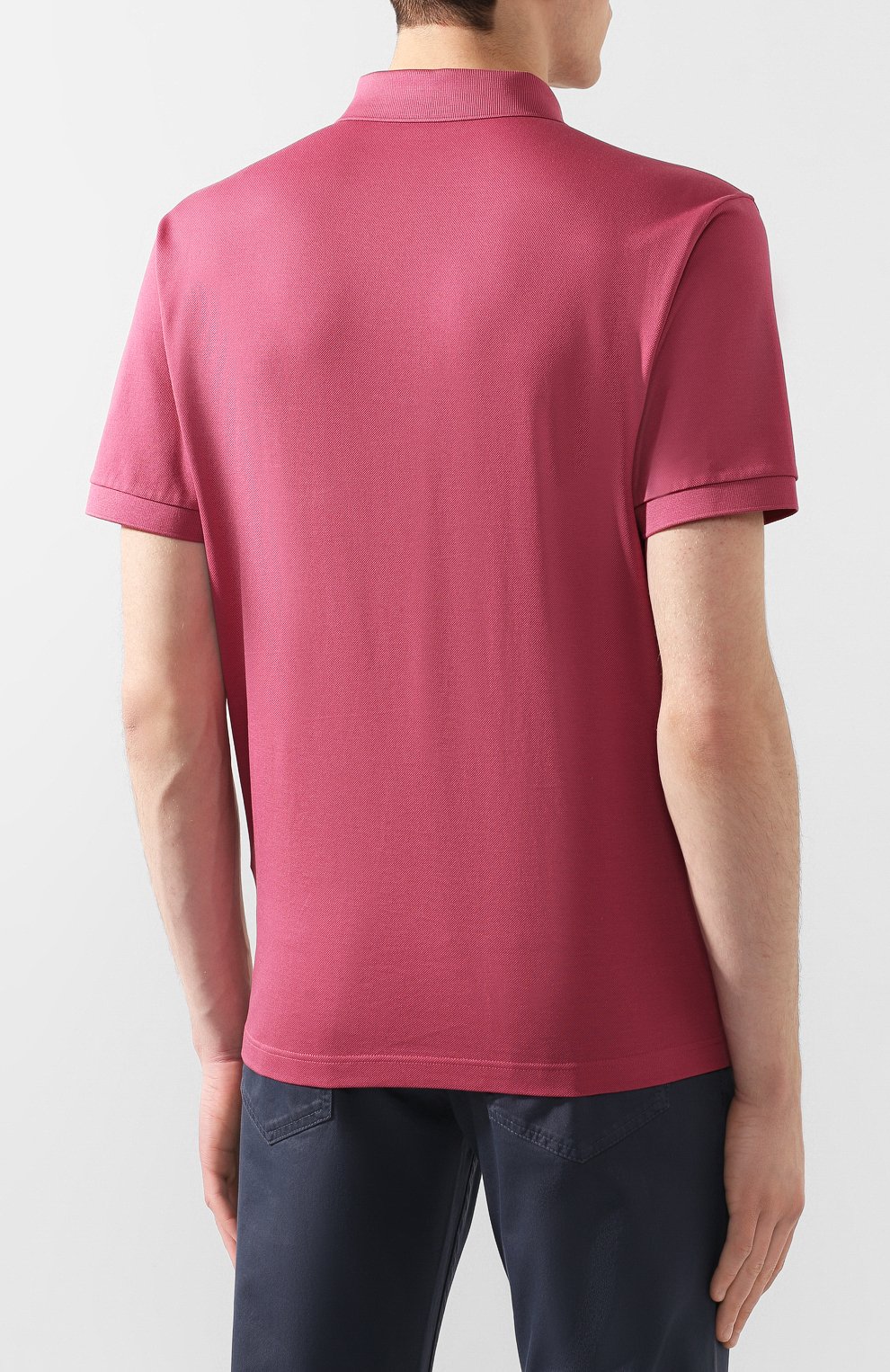 Хлопковое поло PRADA, арт. UJN444-XGS-F0638-181, фото 4