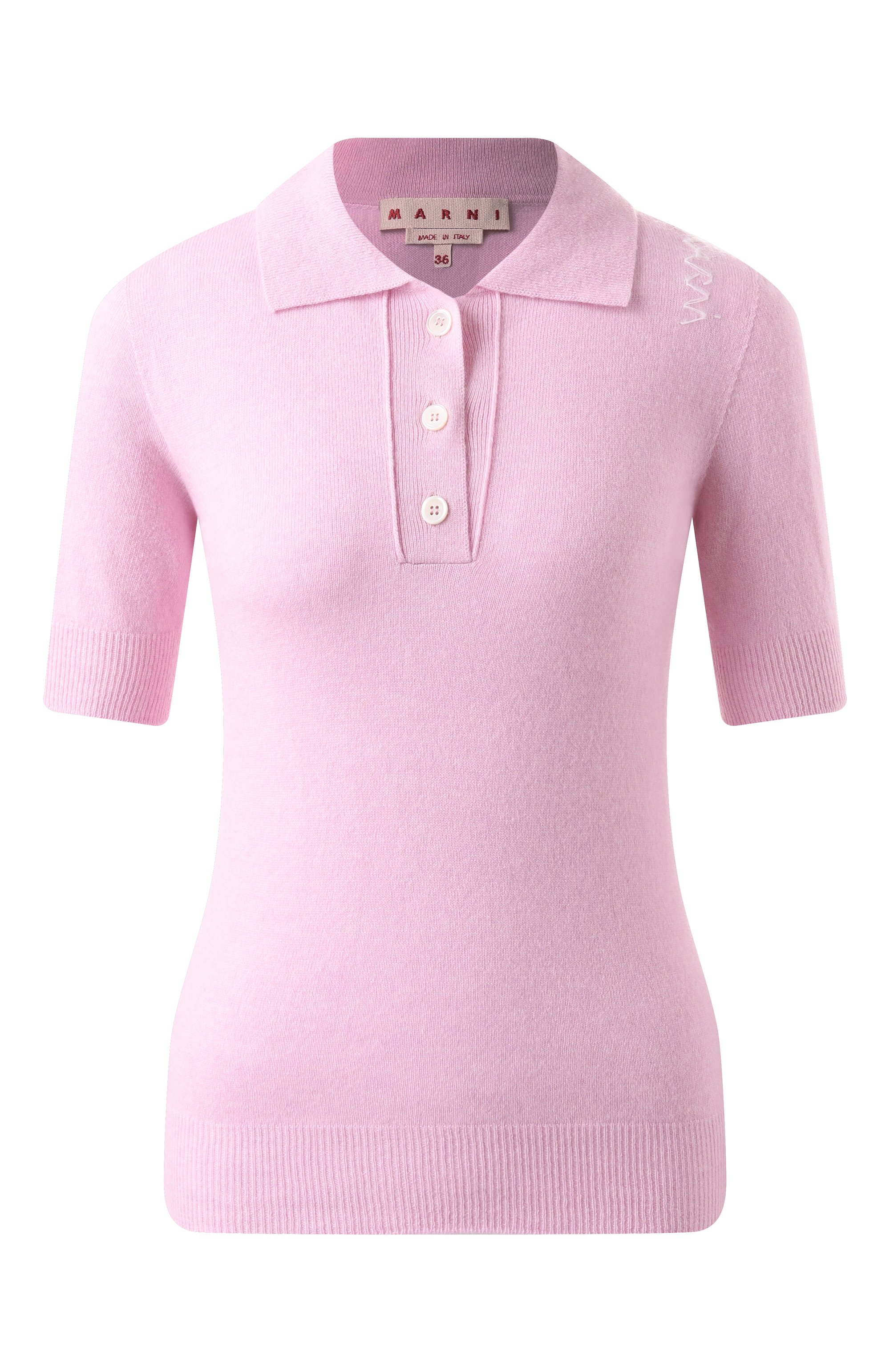 Поло из шерсти и кашемира MARNI, арт. P0MD0043E0/UFZ384, фото 1