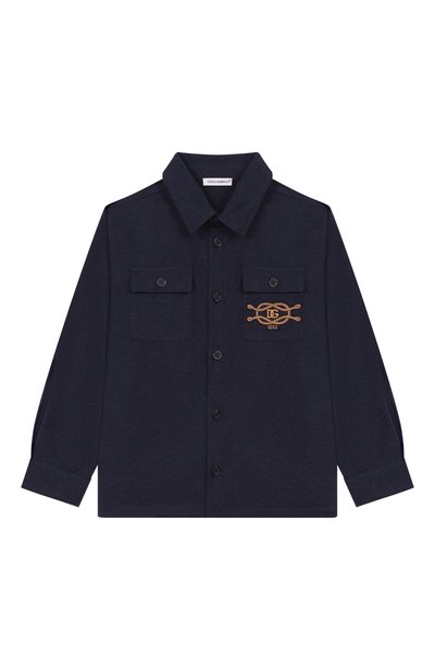 Хлопковая рубашка DOLCE & GABBANA, арт. L15S12/FU5ZI