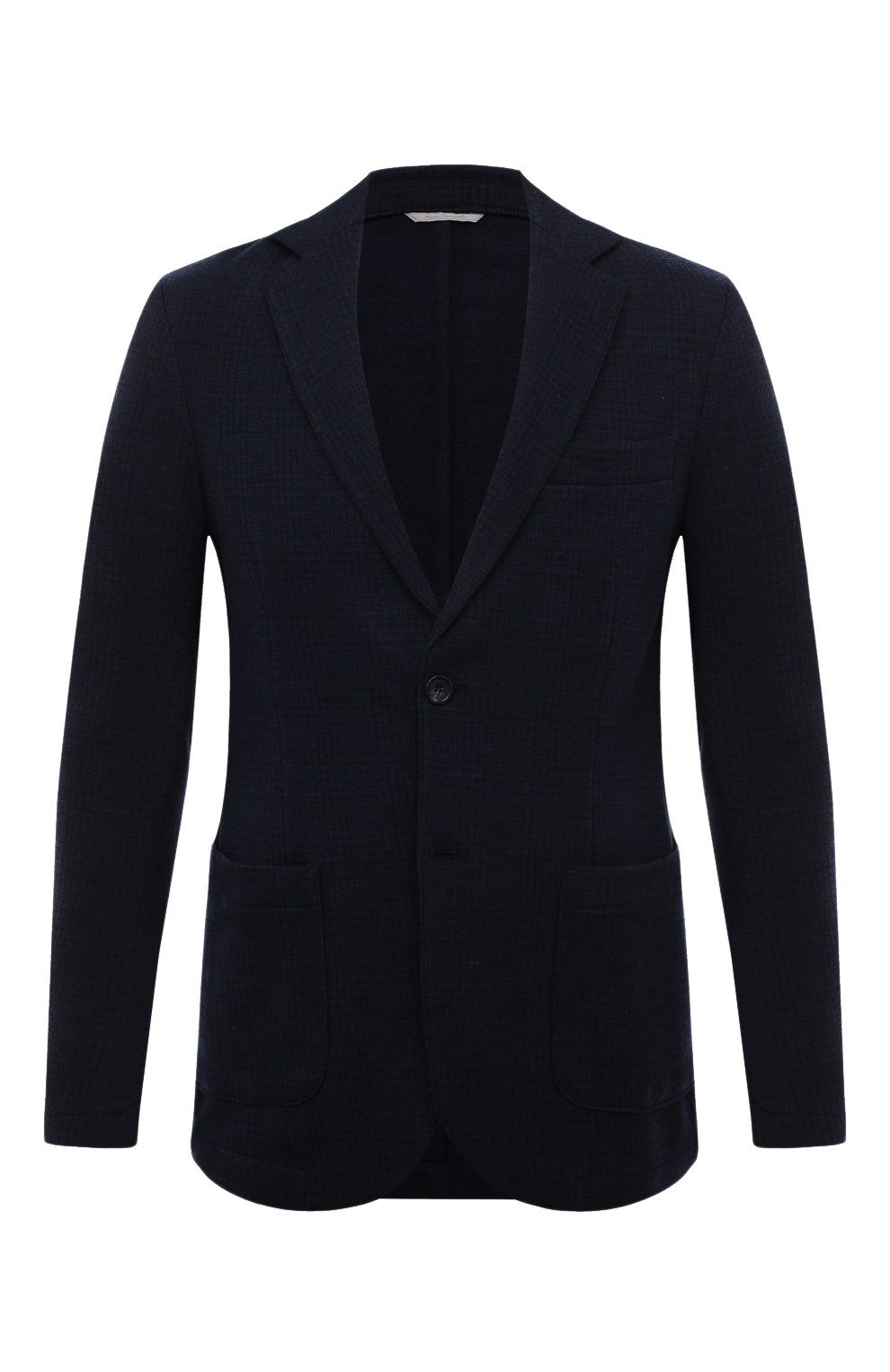 Шерстяной пиджак MARCO PESCAROLO темно-синего цвета по цене 123000 руб., арт. AP0LL0/50Y13, фото 1 Шерстяной пиджак MARCO PESCAROLO, арт. AP0LL0/50Y13, фото 1
