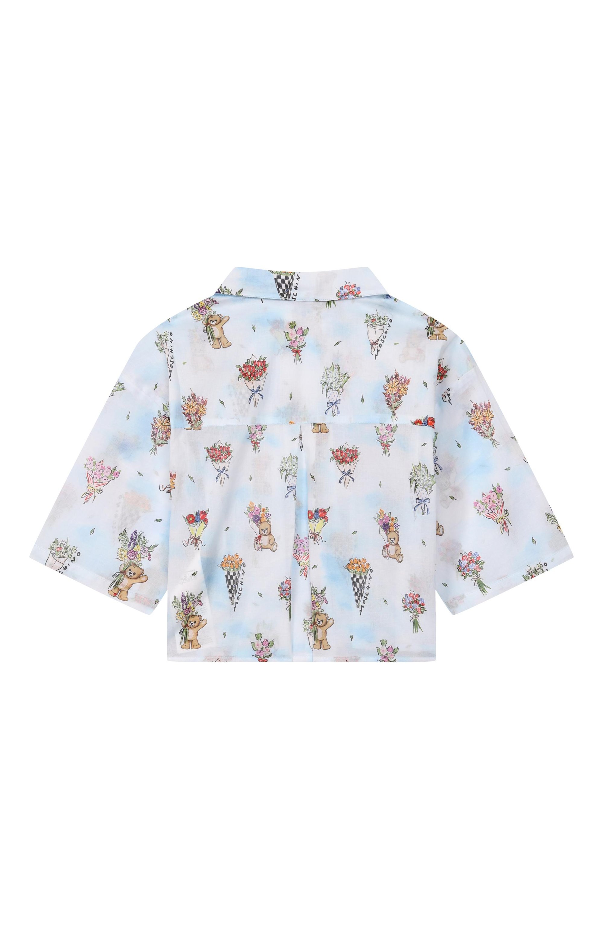 Хлопковая рубашка MOSCHINO, арт. HDC02C/L1B14, фото 2