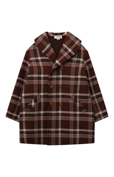 Шерстяное пальто GUCCI, арт. 627383 XWAK5, фото 1