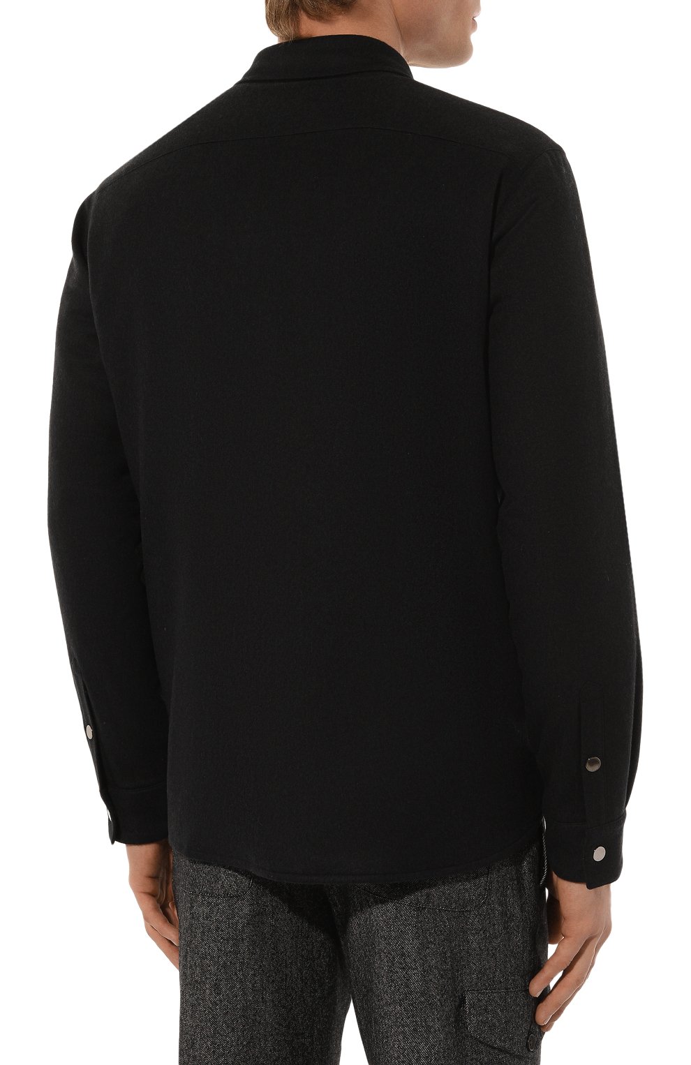 Куртка-рубашка из шелка и кашемира COLOMBO, арт. GI00463/50504-U, фото 4