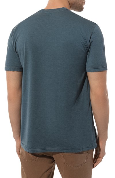 Футболка из шелка и хлопка KITON, арт. UMK0239, фото 4