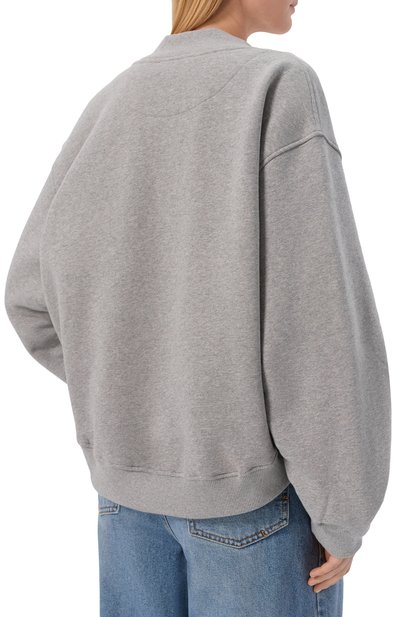 Хлопковый свитшот THE ATTICO, арт. 260WCF00010/JJF003AA, фото 4