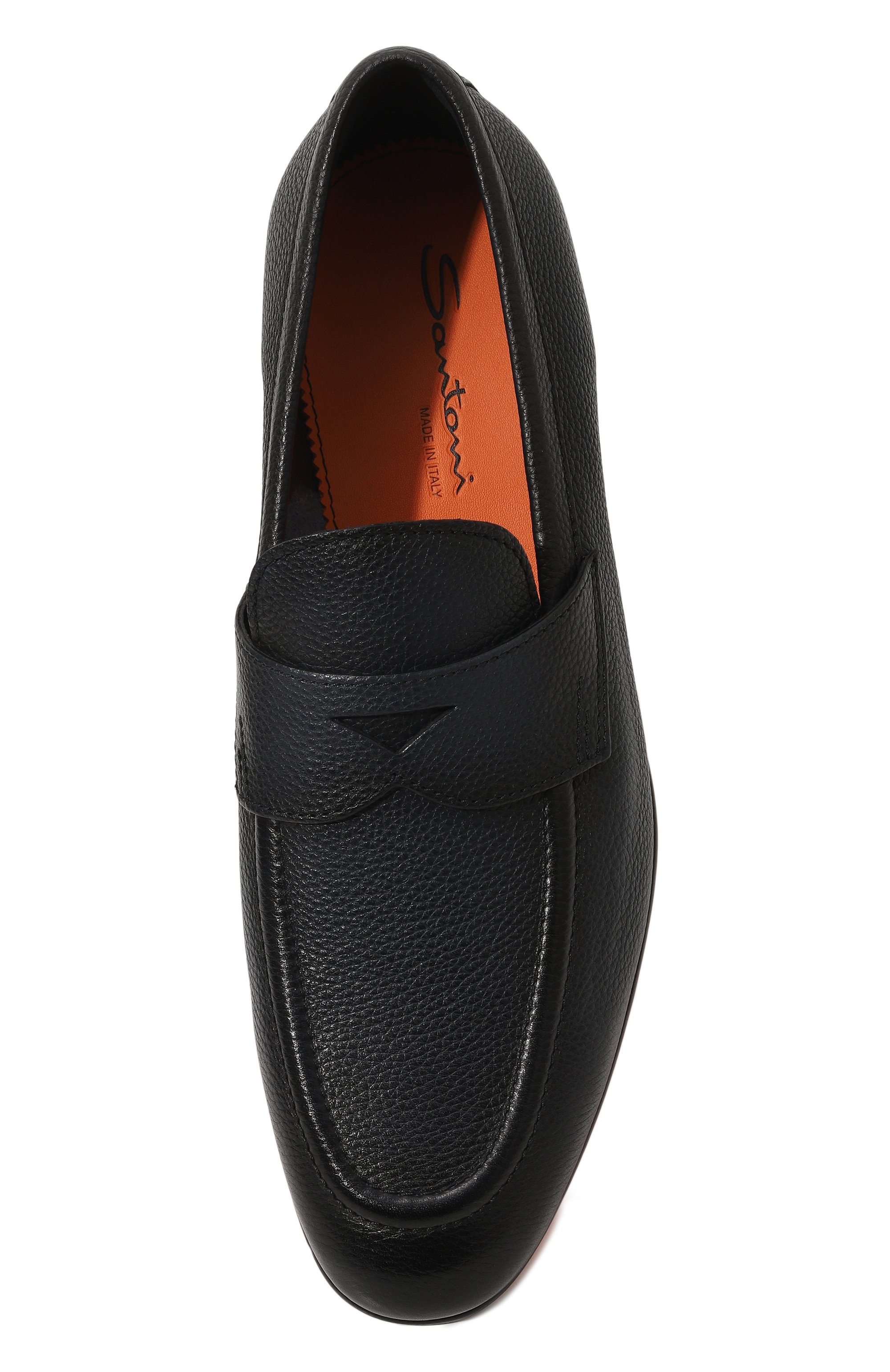 Кожаные пенни-лоферы carlos SANTONI, арт. MCNG18104LA3SSC9, фото 6