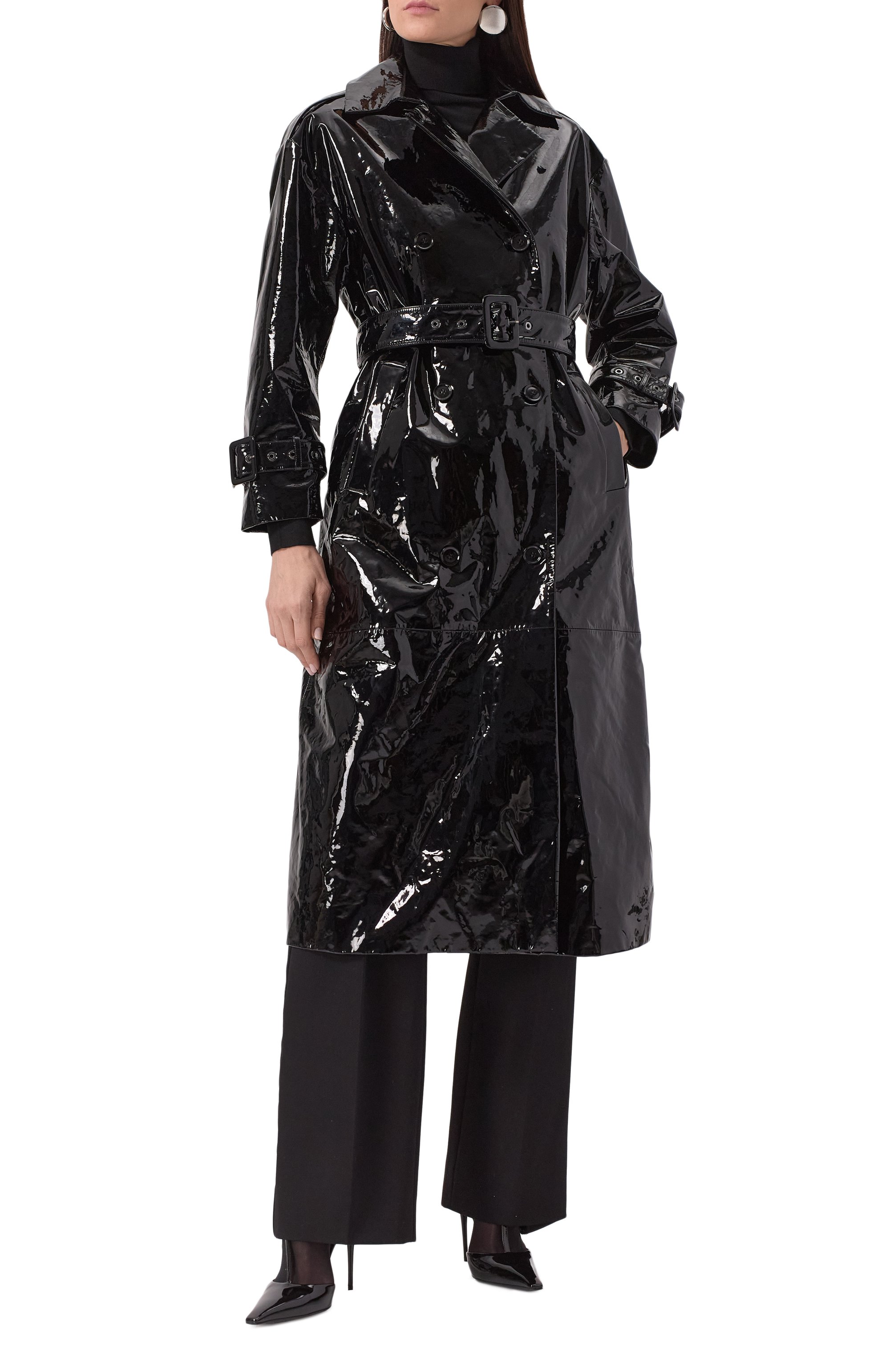 Кожаный плащ MVST, арт. ZBPL-Y434, фото 2