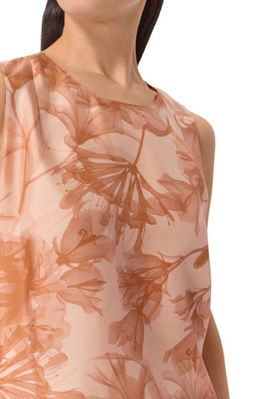 Шелковый топ Colombo CM00420/F/T0666-11-2F Оранжевый  CM00420/F/T0666-11-2F Фото 5