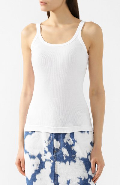 Облегающая майка фактурной вязки DOLCE & GABBANA, арт. 0102/F8H25T/FU7AV, фото 3