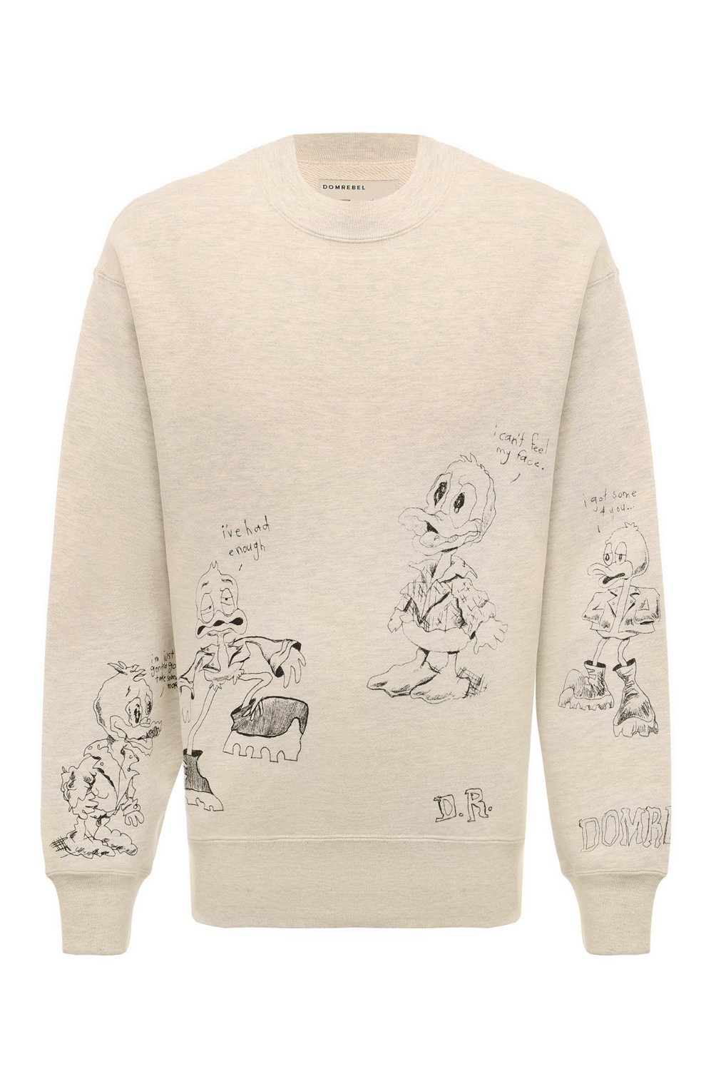 Хлопковый свитшот DOMREBEL, арт. M QUACK/SWEATSHIRT, фото 1