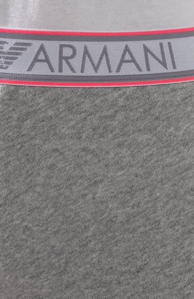 Хлопковые шорты EMPORIO ARMANI, арт. 164199/9P287, фото 5